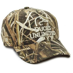 NWT Ducks Unlimited Shadow Grass Camo Men's Cap/Hat One Size Fits All